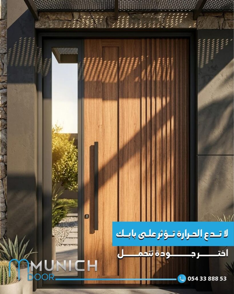 cast aluminum door