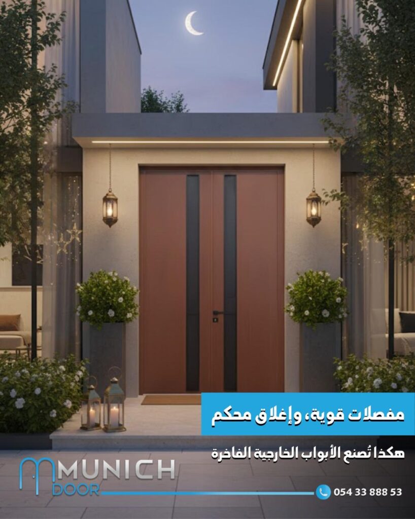 cast aluminum door
